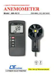 AM-4210  مقياس شدة الريح الحراري
