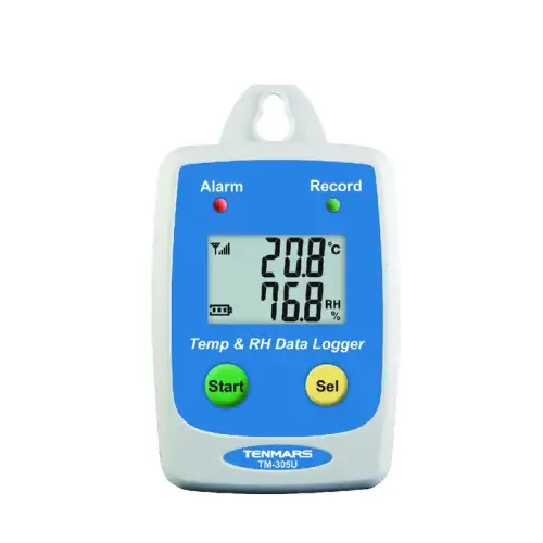 TM-305U   جهاز قياس وتسجيل الحرارة والرطوبة