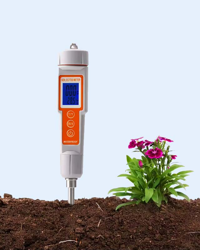 EC-TDS-661 3 in1 Soil Meter TDS/EC/Temperature Soil Quality Tester