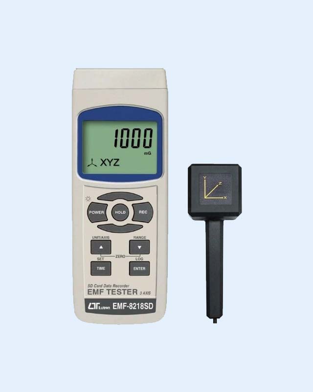 EMF-8218SD A device for measuring and recording electromagnetic field strength