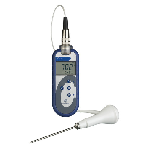 Food Thermometer - Dual Thermistor & Type T Compatability  C42C