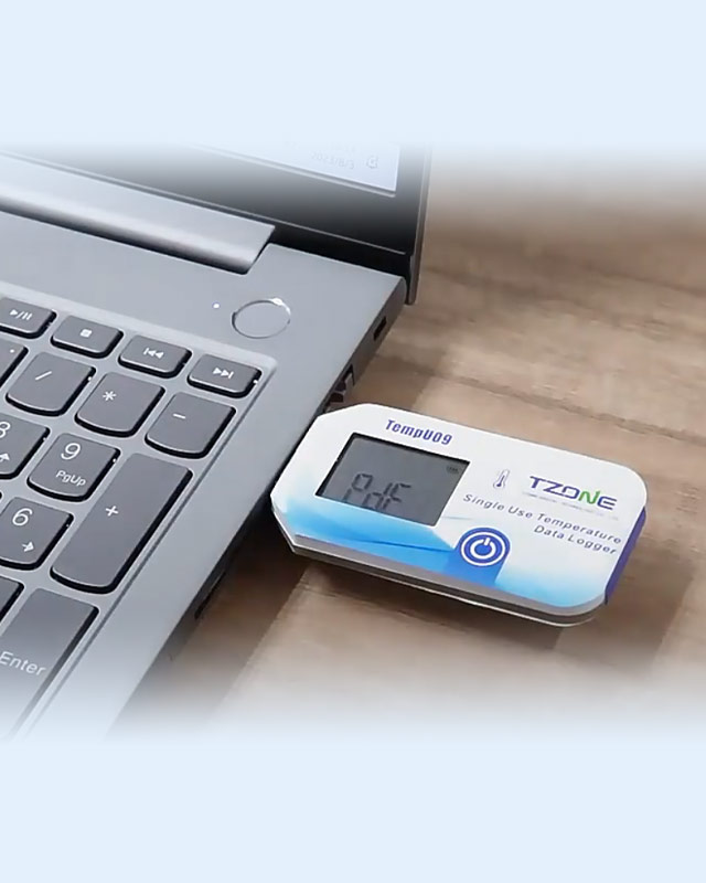 High Quality TempU09 Temperature Data Logger with USB Port