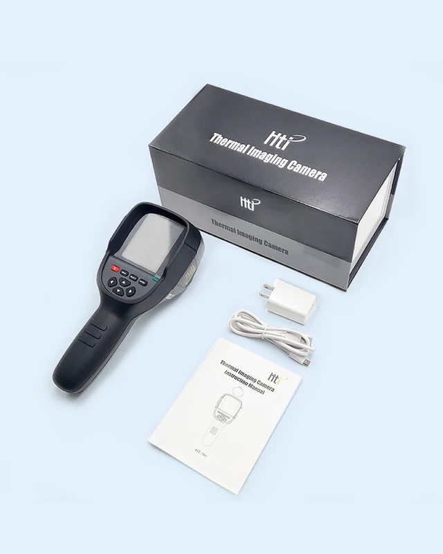 HTI HT-18+ Thermal Imager 256×192 IR Camera with Video & Analysis