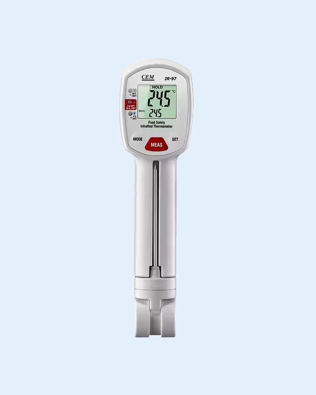 IR-97 Food Safety Infrared Thermometer with Probe