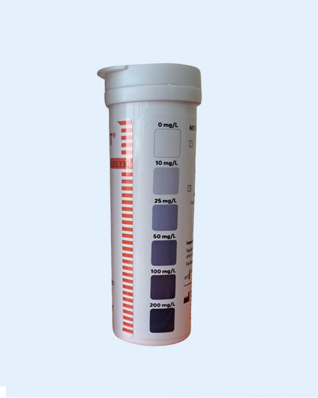 J-QUANT Total Chlorine Test Strips 0–200ppm, 200 Count