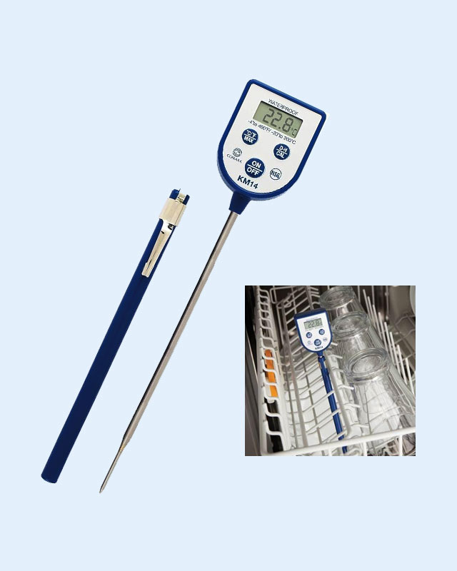 KM14 Digital Dishwasher Thermometer