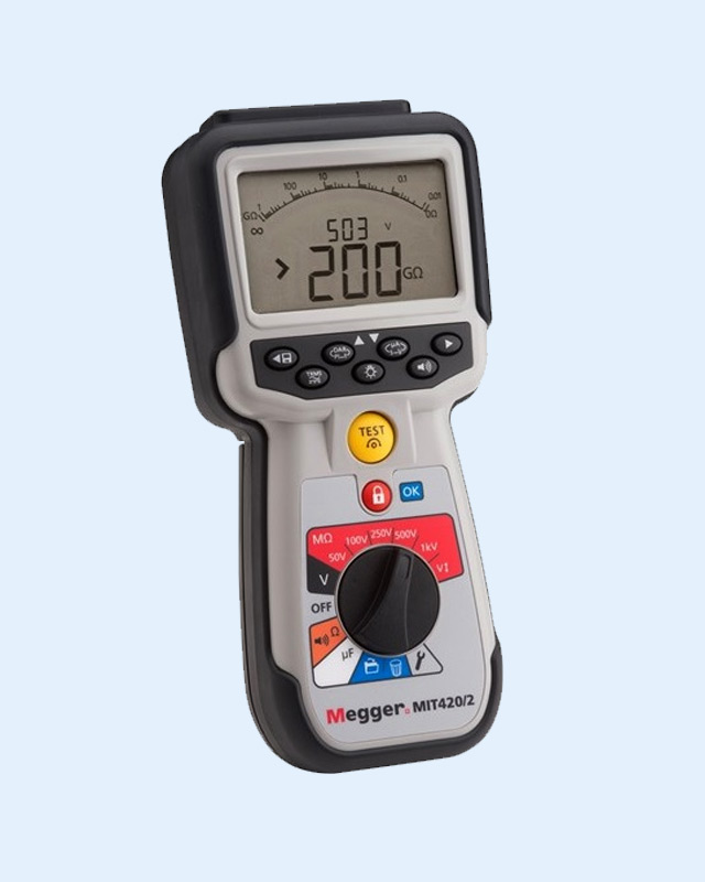 MIT420 CAT IV insulation Testers