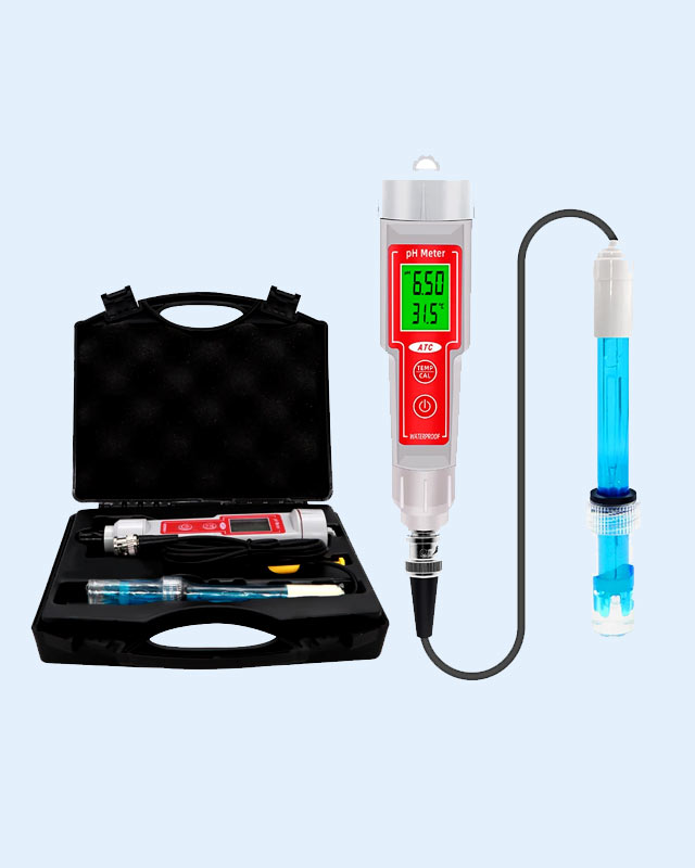 PH-618L Meter Model PH-618L Precision Acidity Meter Probe for aquarium digital Water Quality Tester 2 in 1 temperature ph meter