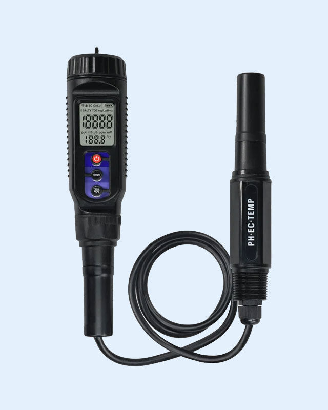 WQM-448 Soil  Waterproof pH/EC/Temperature 3 in 1 tester