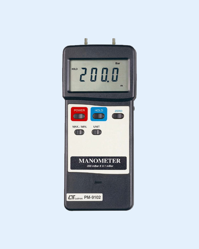 PM-9102 Digital Differential Manometer