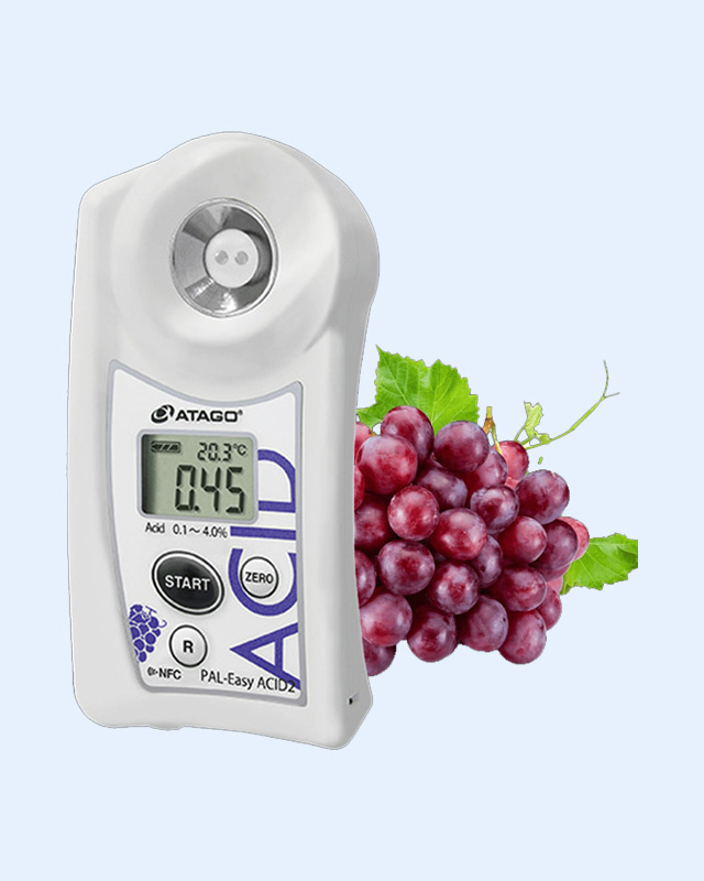 ATAGO Pocket Acidity Meter (Grape ) PAL-Easy ACID2 Cat .No. 4702