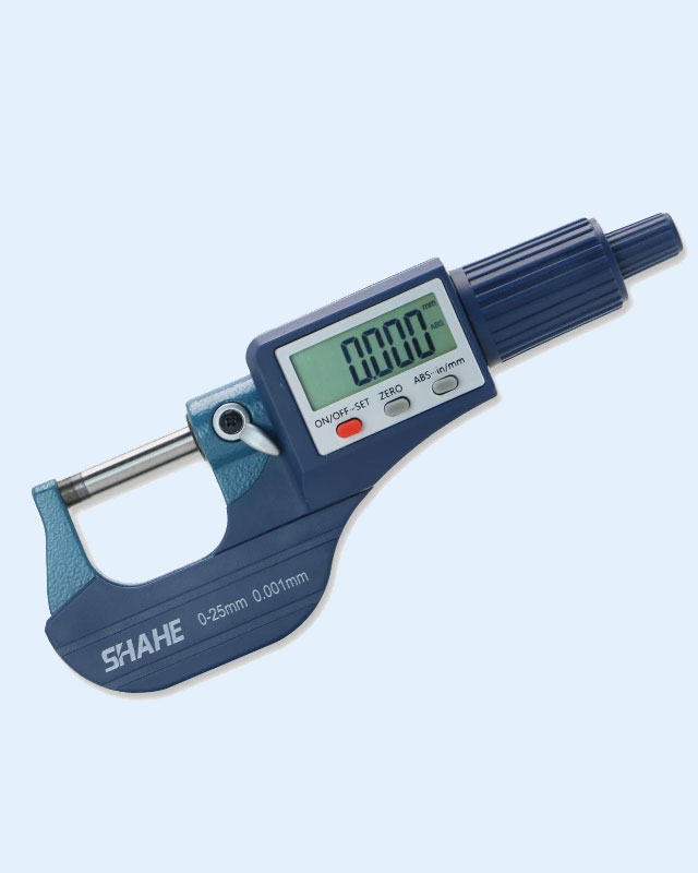 5202-25 Digital External Micrometer SHAHE  (0-25mm / 0.001mm)