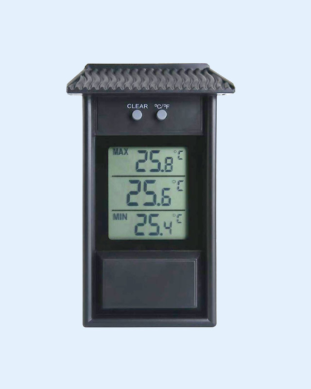 SN125 Greenhouse Thermometer, Waterproof Digital