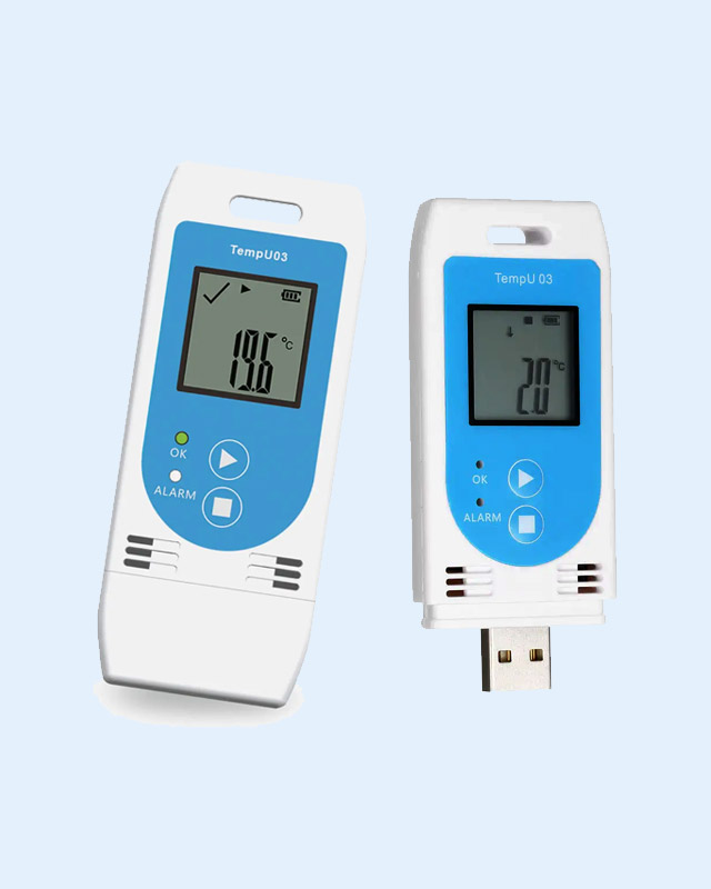 TempU03 A device for measuring and recording temperature and humidity