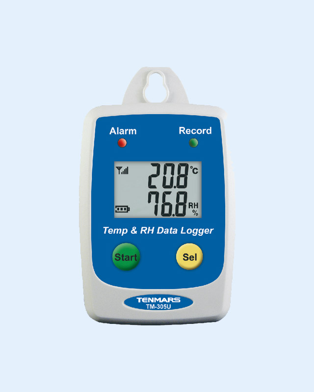 TM-305U A device for measuring and recording temperature and humidity