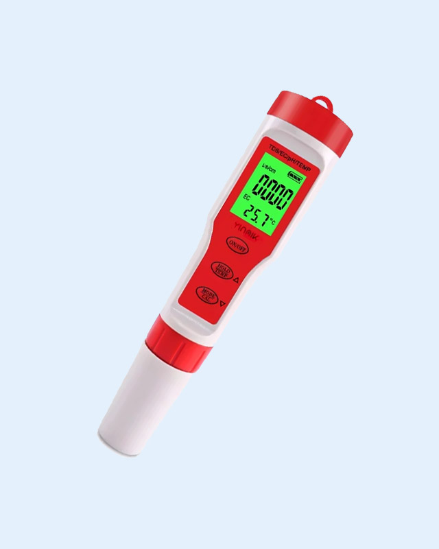 TPH01139 A pen device for measuring acidity, electrical conductivity, and total dissolved salts in water