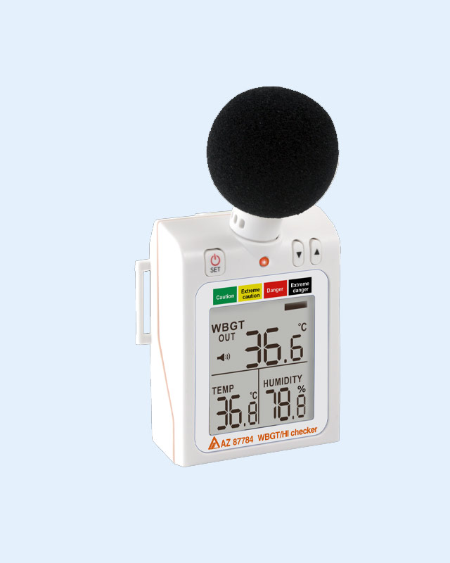 WBGT-87784AZ Thermal stress measuring device