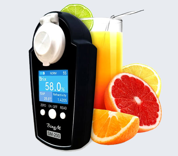 SM-200 Precision Sugar meter Digital Fast reading Brix refractome