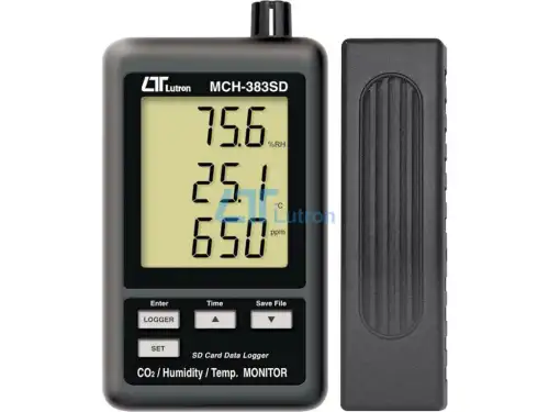 CO2 + الرطوبة + مقياس درجة الحرارة MCH-383SD