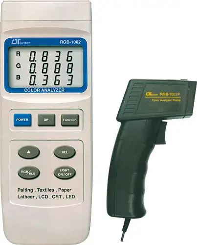 RGB-1002  جهاز محمول لقياس وتحليل الالوان