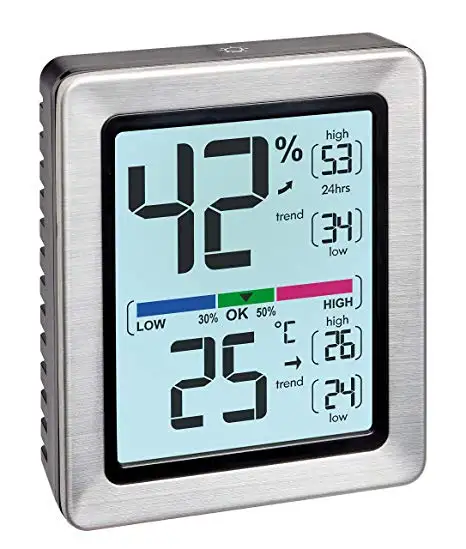 EXACTO درجة الحرارة / مقياس الرطوبة