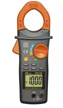 CM-6146    ، 1000 أمبير ، 1000 فولت DCA / ACA مقياس المشبك الذكي