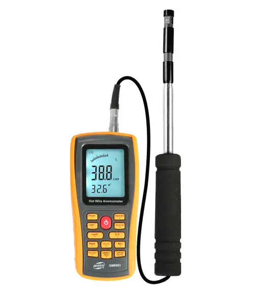 GM-8903  جهاز قياس سرعة الهواء وكمية الهواء والحرارة بالسلك الساخن