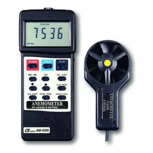 AM-4206  جهاز قياس سرعة الهواء وكمية الهواء والحرارة
