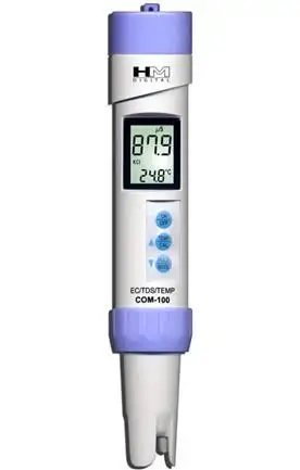 COM-100  جهاز قلم لقياس التوصيلية الكهربية والاملاح الكلية الذائبة للمياه