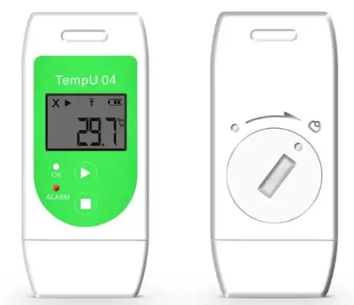 درجة حرارة مسجل بيانات درجة الحرارة TempU04