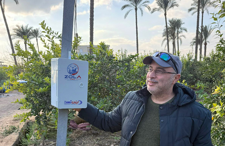 Zola PMS 2.17 monitoring of temperature, humidity, pressure, H2, O2 and CO2