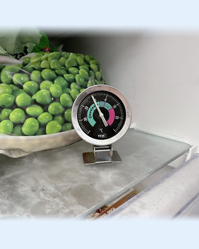 Analogue freezer-fridge-thermometer 14.4011