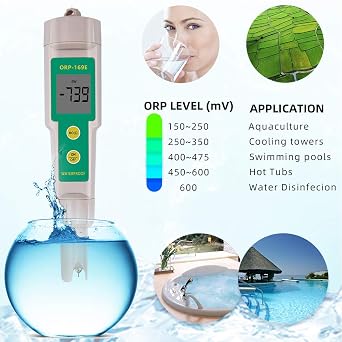 Digital Tester 169E ORP/Redox Tester Waterproof ORP Meter ORP   TPH01401