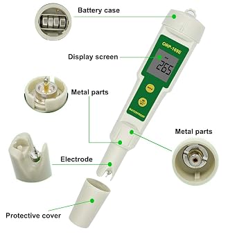 Digital Tester 169E ORP/Redox Tester Waterproof ORP Meter ORP   TPH01401