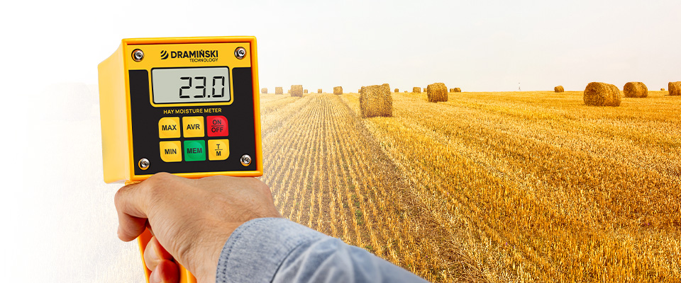 Draminski HMM Portable Hay and Straw Moisture & Temperature Meter