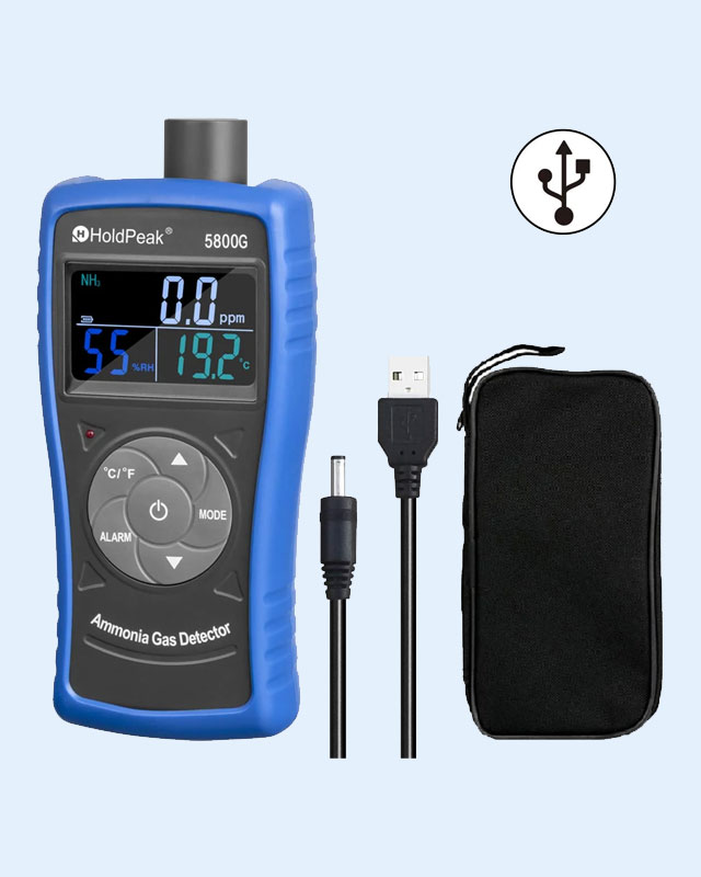 HP-5800G  Ammonia Gas Detector Tester Monitor for 0~100 PPM