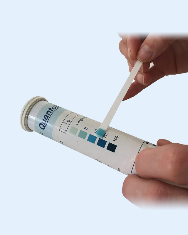 Hydrogen Peroxide H2O2 Test Strips 0-100 mg/L