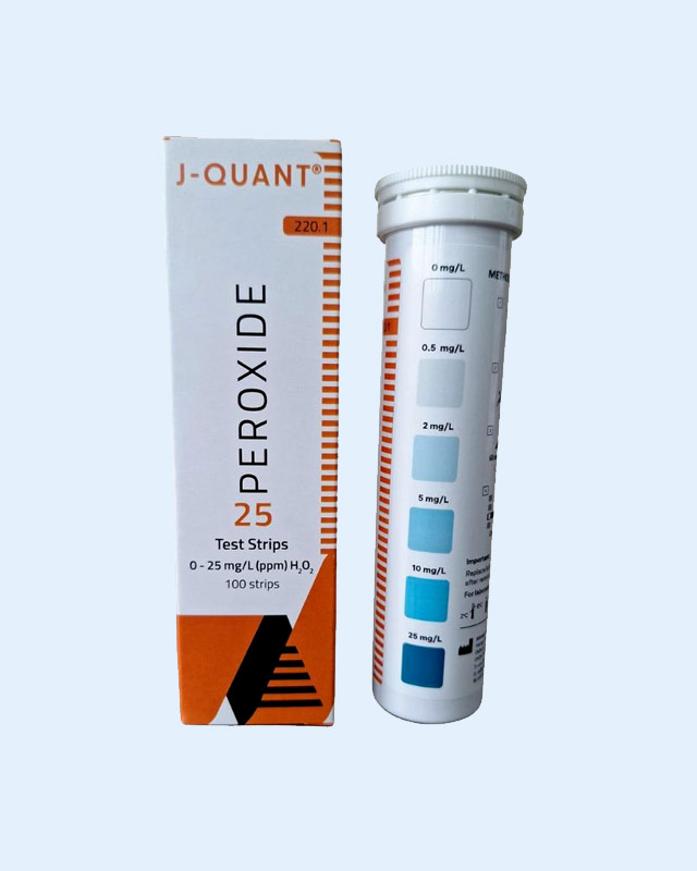 J-QUANT® Peroxide 25 test strips