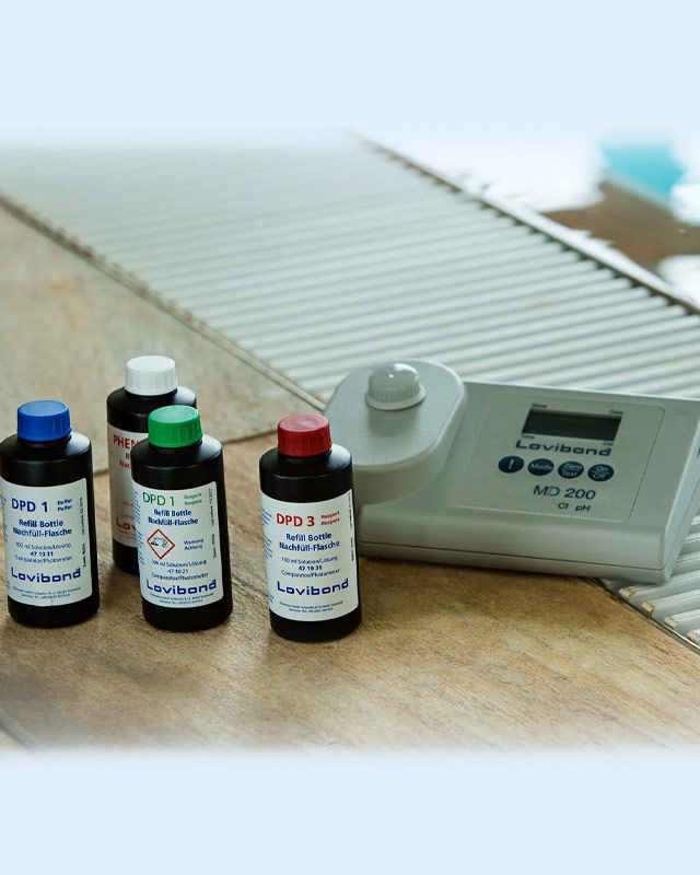 MD 200 Chlorine, pH, tablet reagents (OTZ)