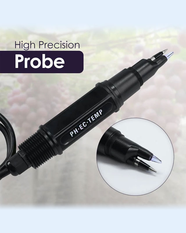 WQM-448 Soil  Waterproof pH/EC/Temperature 3 in 1 tester