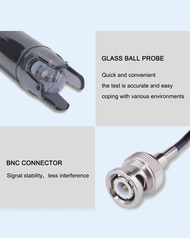 TPH01120C PH-201  PH Electrode Probe 0.8m
