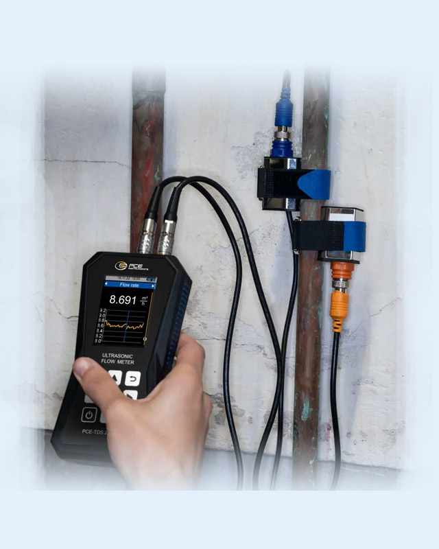 Ultrasonic Flow Meter PCE-TDS 200 M