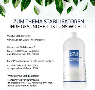 Water Hydrogen Peroxide H2O2 1-100 mg/L