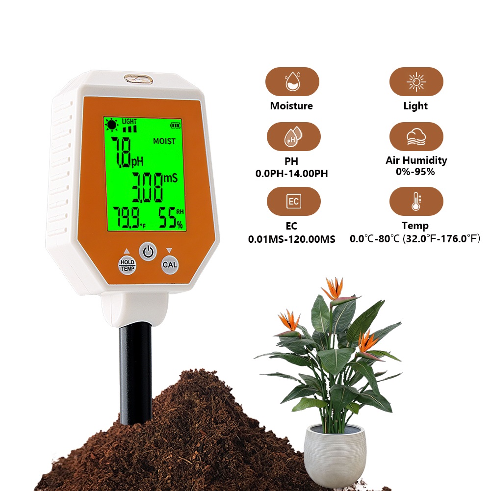 YY-1080      6-in-1 Digital Soil Tester
